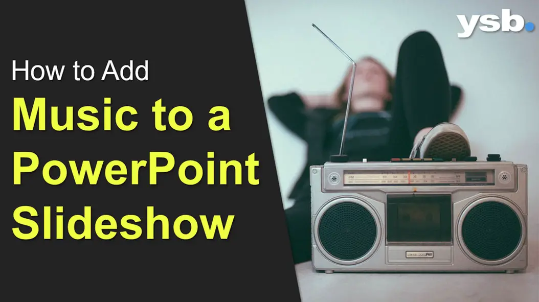 how to make a powerpoint presentation with music and photos